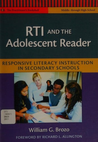 RTI and the adolescent reader