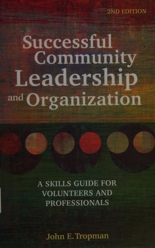 Successful community leadership and organization