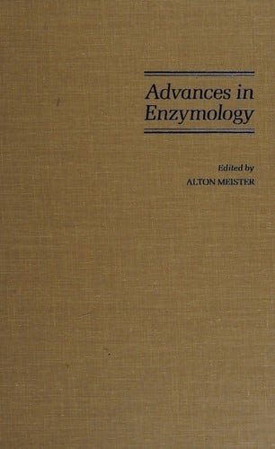 Advances in enzymology