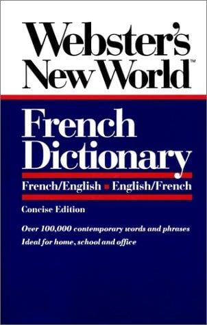 Webster's new world French dictionary