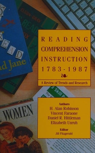 Reading comprehension instruction, 1783-1987