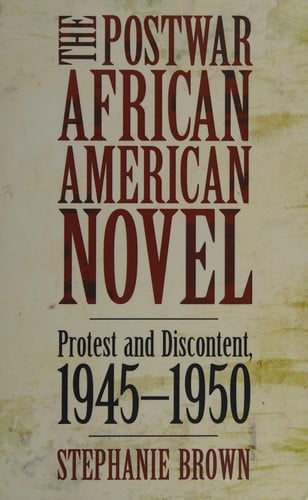 The postwar African American novel