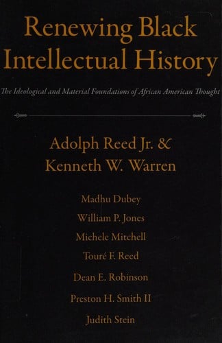 Renewing Black intellectual history