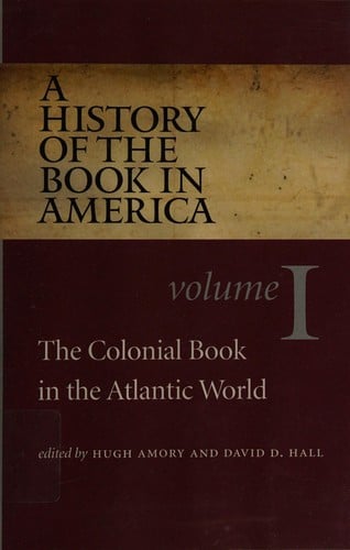 The colonial book in the Atlantic world
