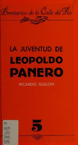La juventud de Leopoldo Panero