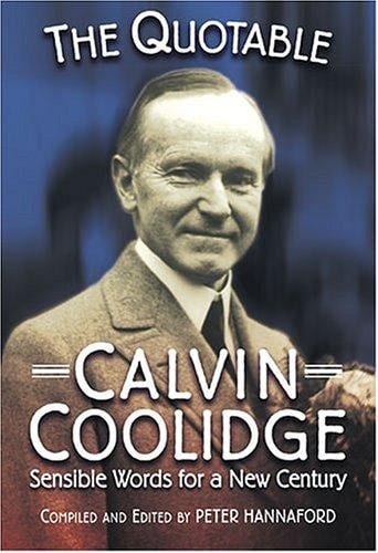 The quotable Calvin Coolidge