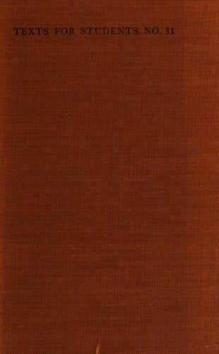 Saint Cyril of Jerusalem's Lectures on the Christian Sacraments