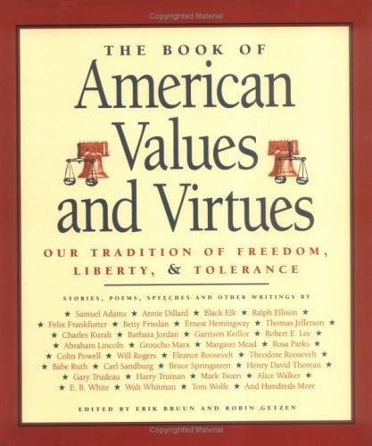 The book of American values and virtues
