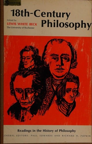 Eighteenth century philosophy