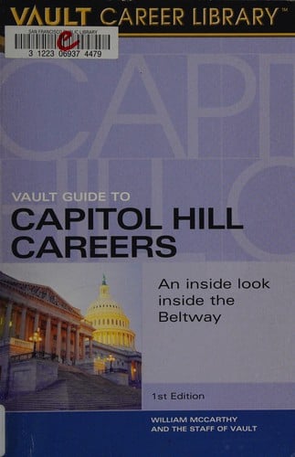 Vault guide to Capitol Hill careers