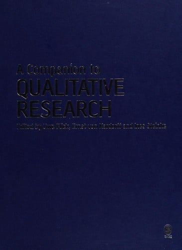 COMPANION TO QUALITATIVE RESEARCH; ED. BY UWE FLICK