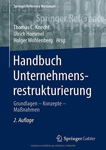 Handbuch Unternehmensrestrukturierung