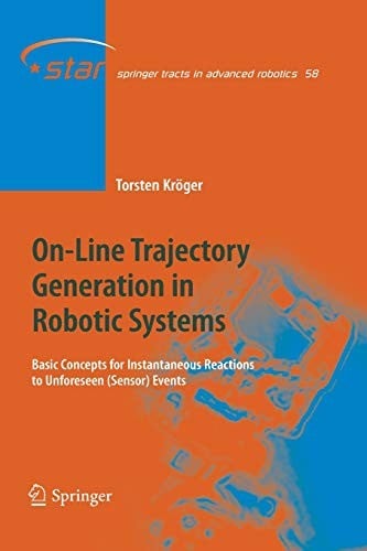 On-line trajectory generation in robotic systems