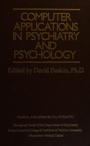 Computer applications in psychiatry and psychology