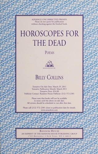 Horoscopes for the dead