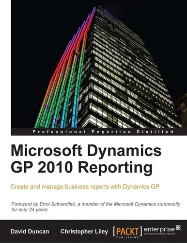 Microsoft Dynamics GP 2010 reporting