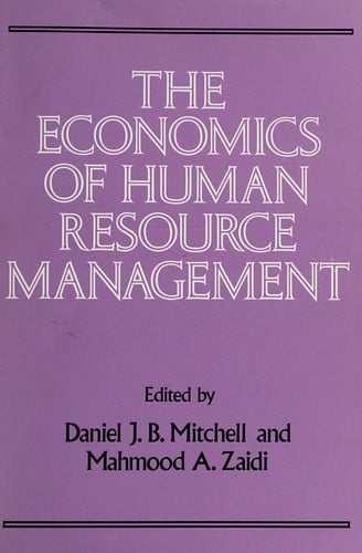 The Economics of human resource management