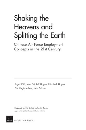 Shaking the heavens and splitting the earth