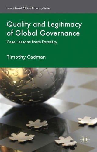 Quality and legitimacy of global governance