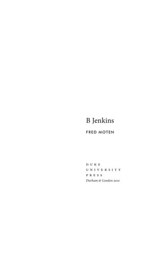 B Jenkins