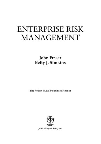 Enterprise Risk Management