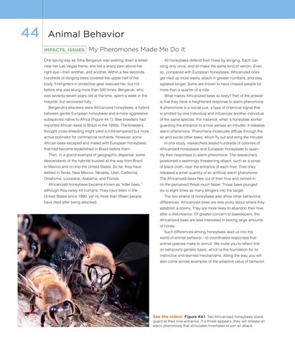 Ecology and behavior