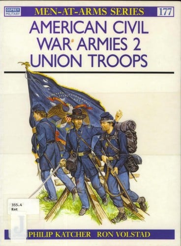 Union artillery, cavalry and infantry