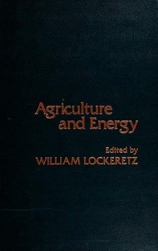 Agriculture and energy