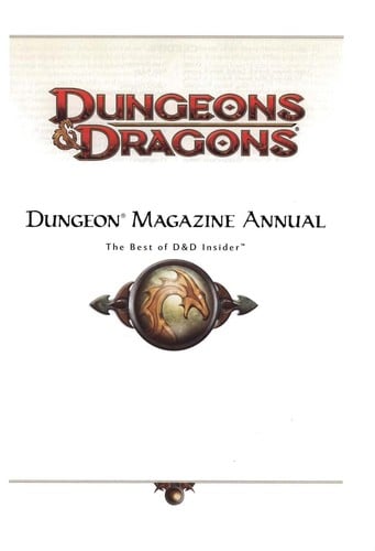 Dungeon Magazine annual