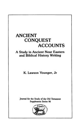 Ancient conquest accounts
