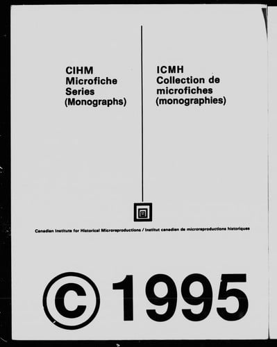 Programme of a competition for the selection of an architect for the public reference library building in the City of Toronto