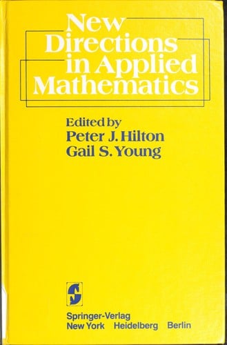 New directions in applied mathematics