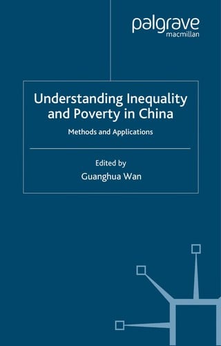Understanding inequality and poverty in China