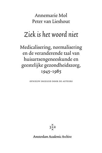 Ziek is het woord niet