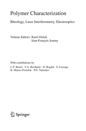 Polymer characterization