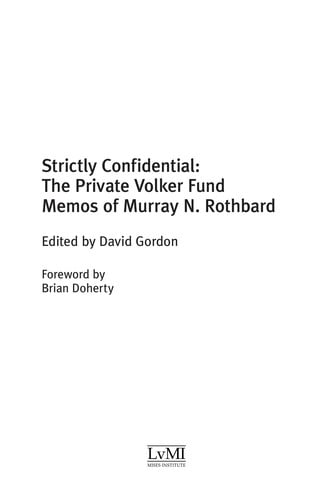 Strictly confidential