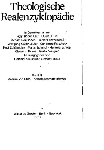 Anselm von Laon - Aristoteles/Aristotelismus