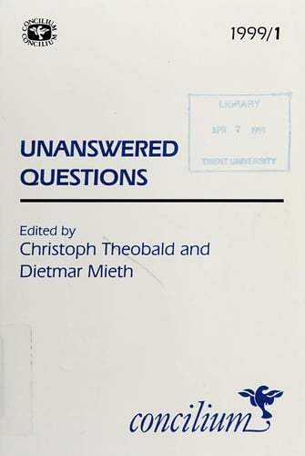 Unanswered questions