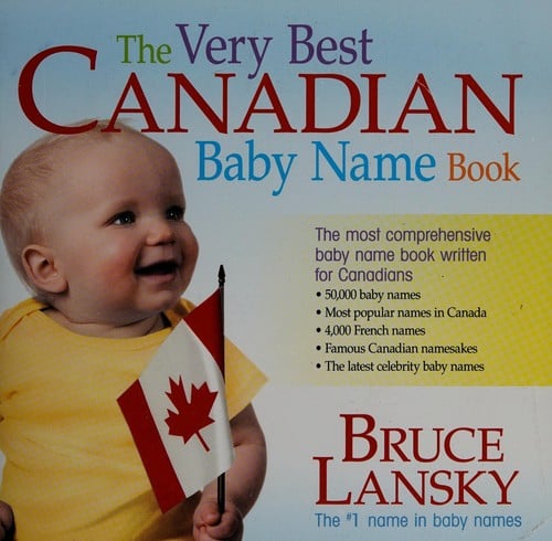The very best Canadian baby name book