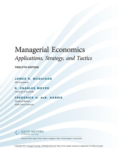 Managerial economics