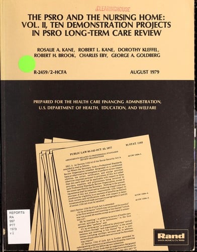 The PSRO and the nursing home