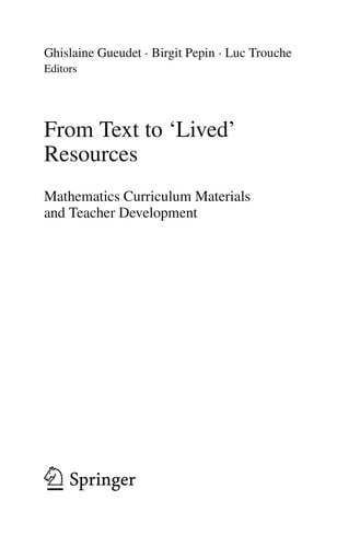 From text to 'lived' resources