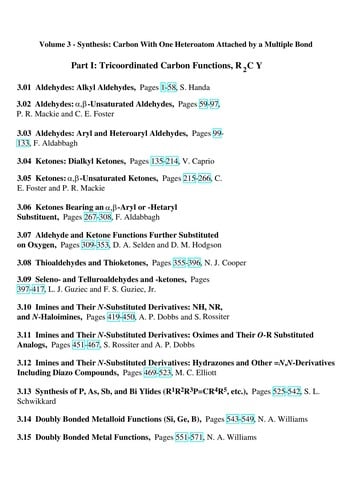Carbon with one heteroatom attached by a multiple bond