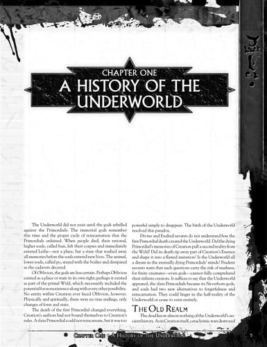 The underworld