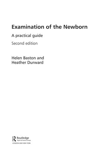 Examination of the newborn
