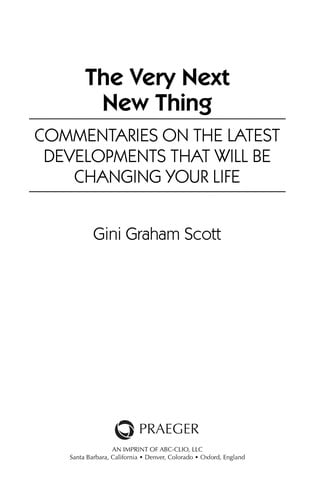 The very next new thing