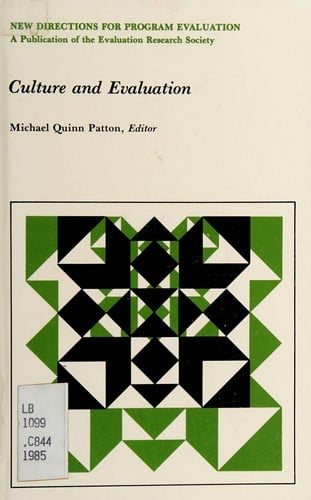 Culture and Evaluation (Program Evaluation Series, No. 25)