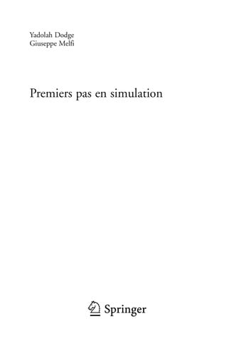Premiers pas en simulation
