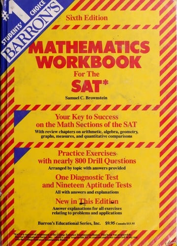 Mathematics workbook for the SAT