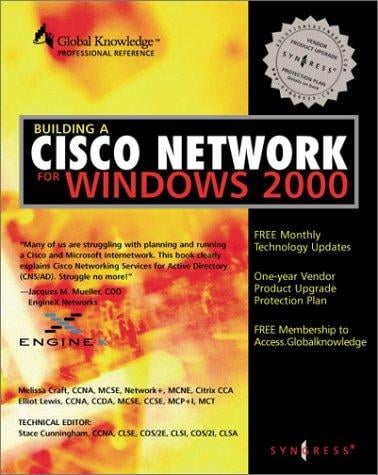 Building a Cisco Network for Windows 2000